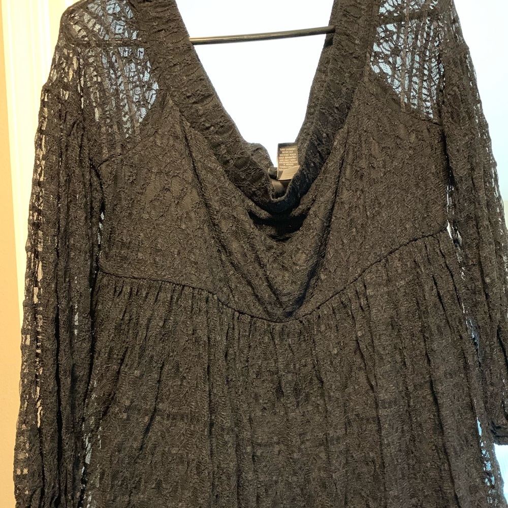 Lace 3/4 sleeve Shirt